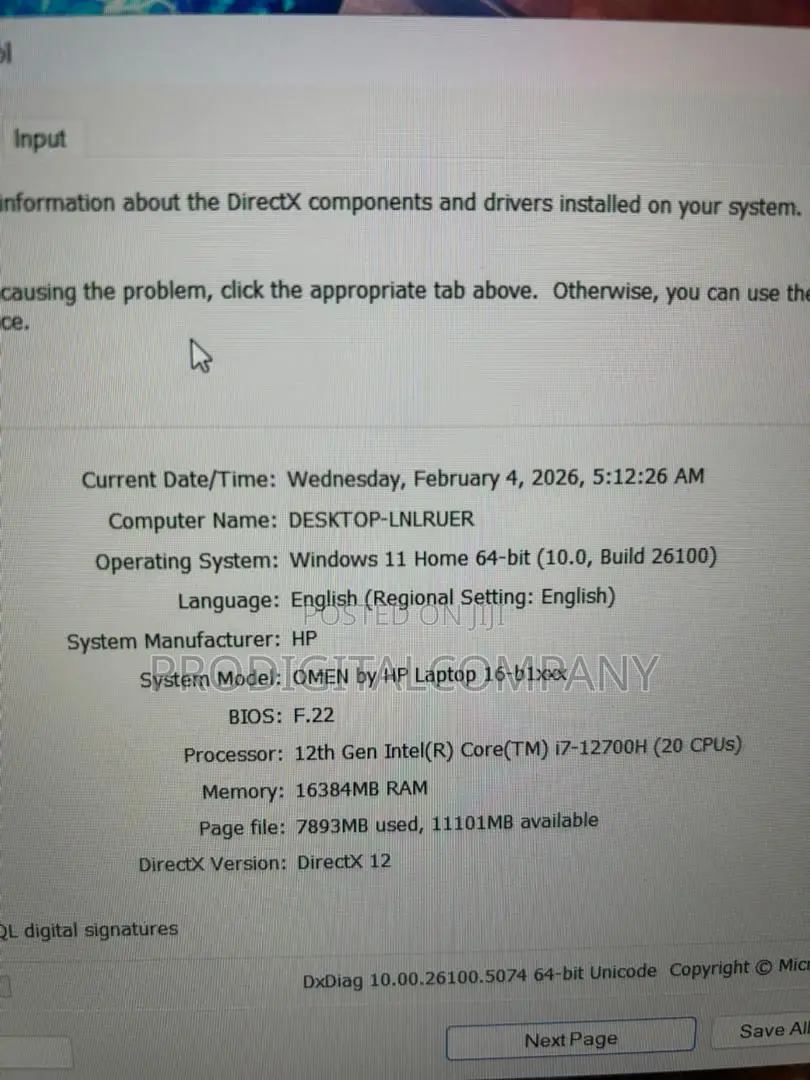 Laptop HP Omen 16 16GB Intel Core i7 SSD 1T