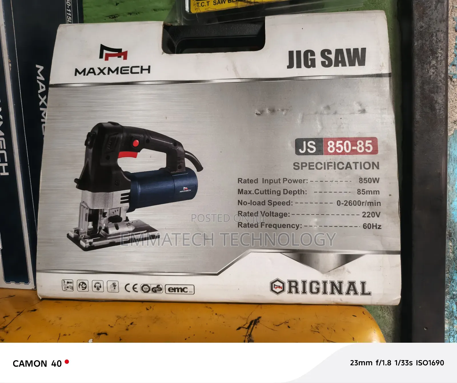 Maxmech Jig Saw Machine