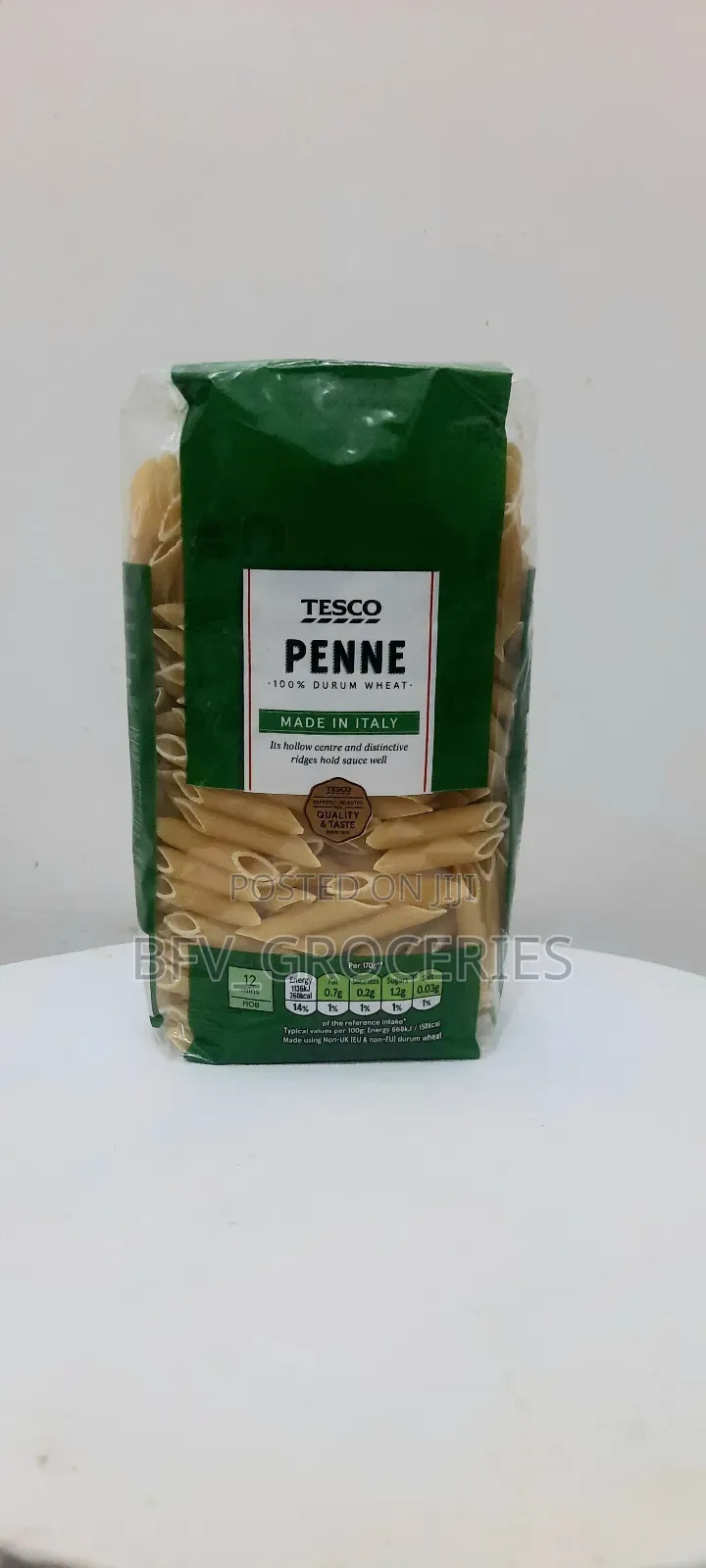 Tesco Penne Pasta - 100% Durum Wheat