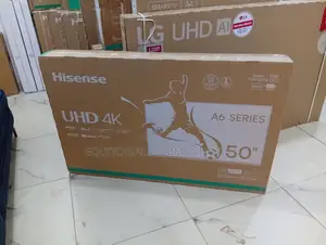 Hisense A6 50” Uhd Smart Tv - Brand New