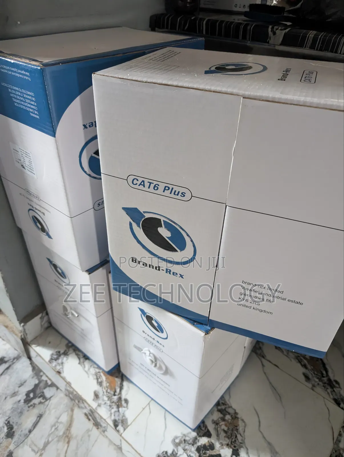 Indoor Ethernet Networking Cable Cat6 Jj