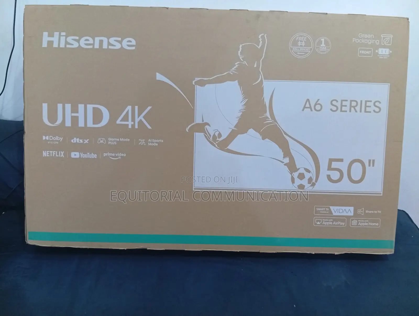 Hisense 50-Inch A6 Uhd Display