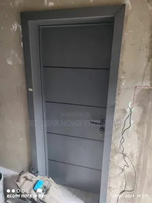 Strong Brand HDF Door With Full Frame, Lock and Inches