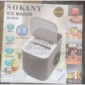 Powerful Sokany Fast Freezing Ice Cube🧊 Mold Maker Machine