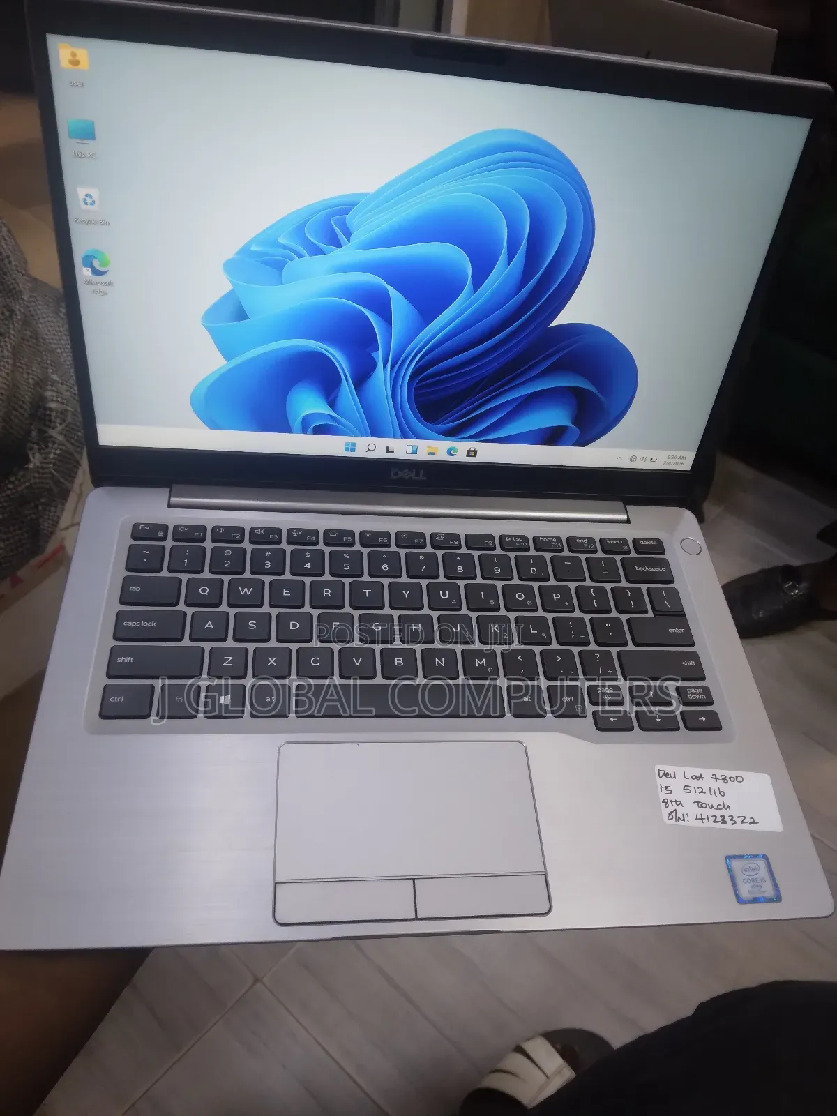 Laptop Dell Latitude 7300 16GB Intel Core I5 SSD 512GB