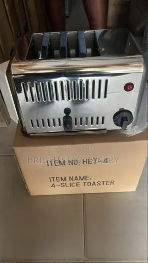 Industrial Stainless Pop Up Bread Toaster