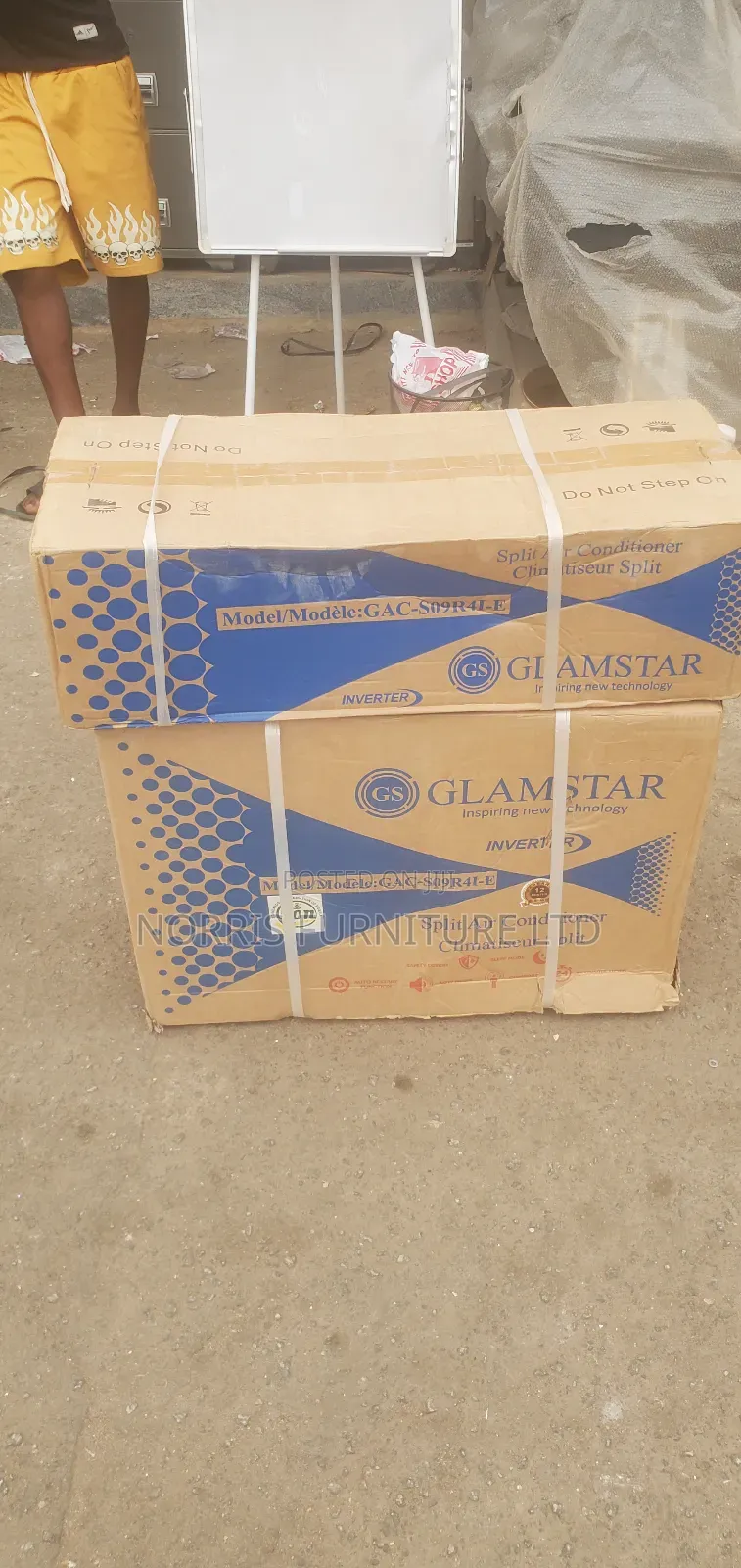 1hp Inverter Glamstar a/C With Installation Kits