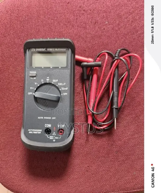 Omega Hhm13 Rugged Digital Multimeter