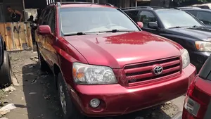 Toyota Highlander Limited V6 2005 Red