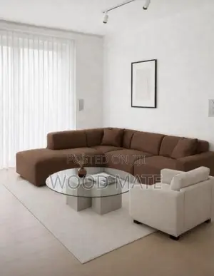 Standard L Shape Chair With Center Table