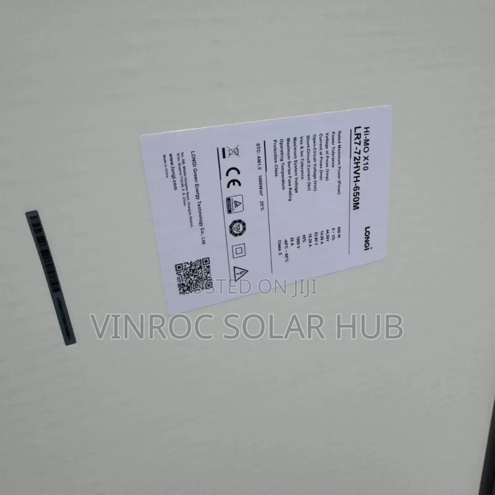 650w Longi Solar Panels
