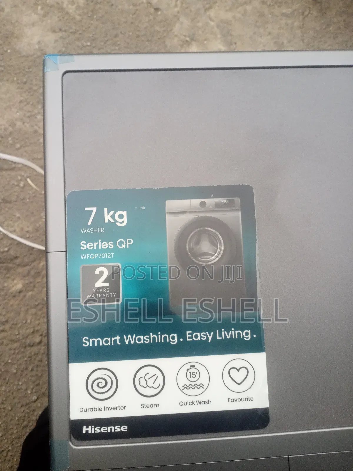 Hisense 7kg Energy Saving Wash/Spin Machine