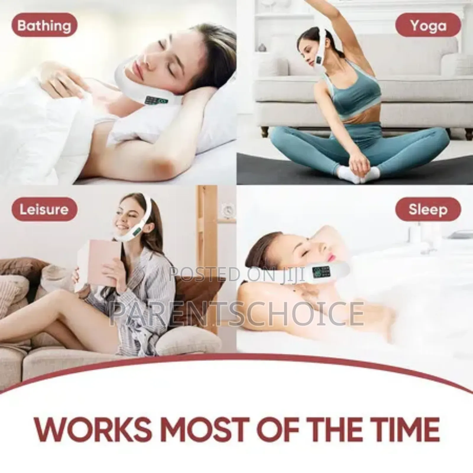 Facial Lifting Device Led Photon Therapy V Face Slimming Massager Skin