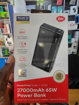 Itel Powerpulse A1980 27000mah 65w Laptop Power Bank