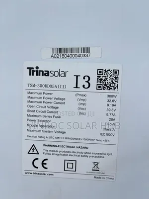 300w Trina Solar Panels