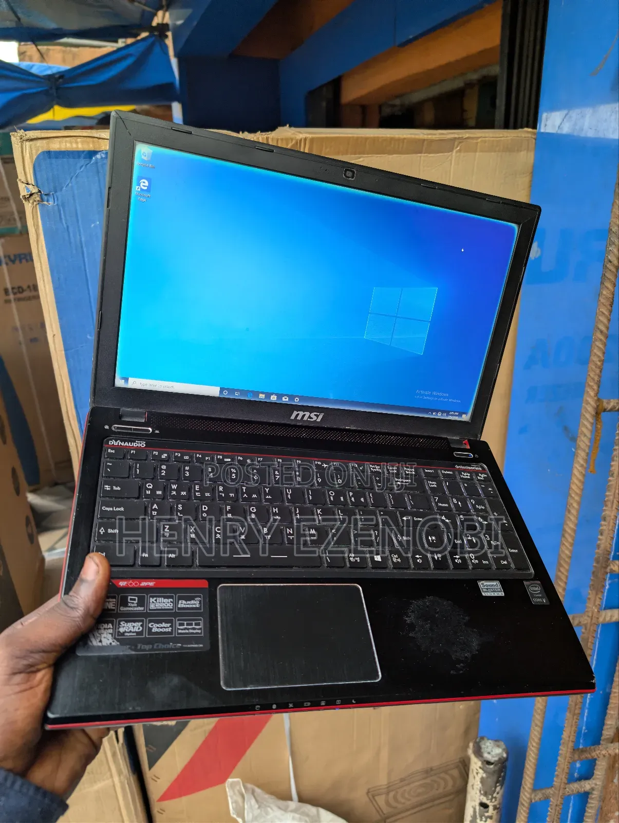 Laptop MSI GE60 2PE Apache Pro 8GB Intel Core I7 HDD+SSD 1T