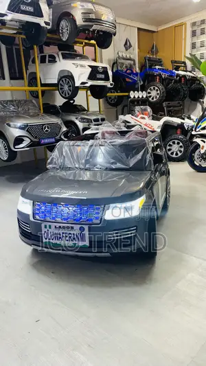 Grey Range Rover for Kids Age 1-10 With Bluetooth and Remote Control