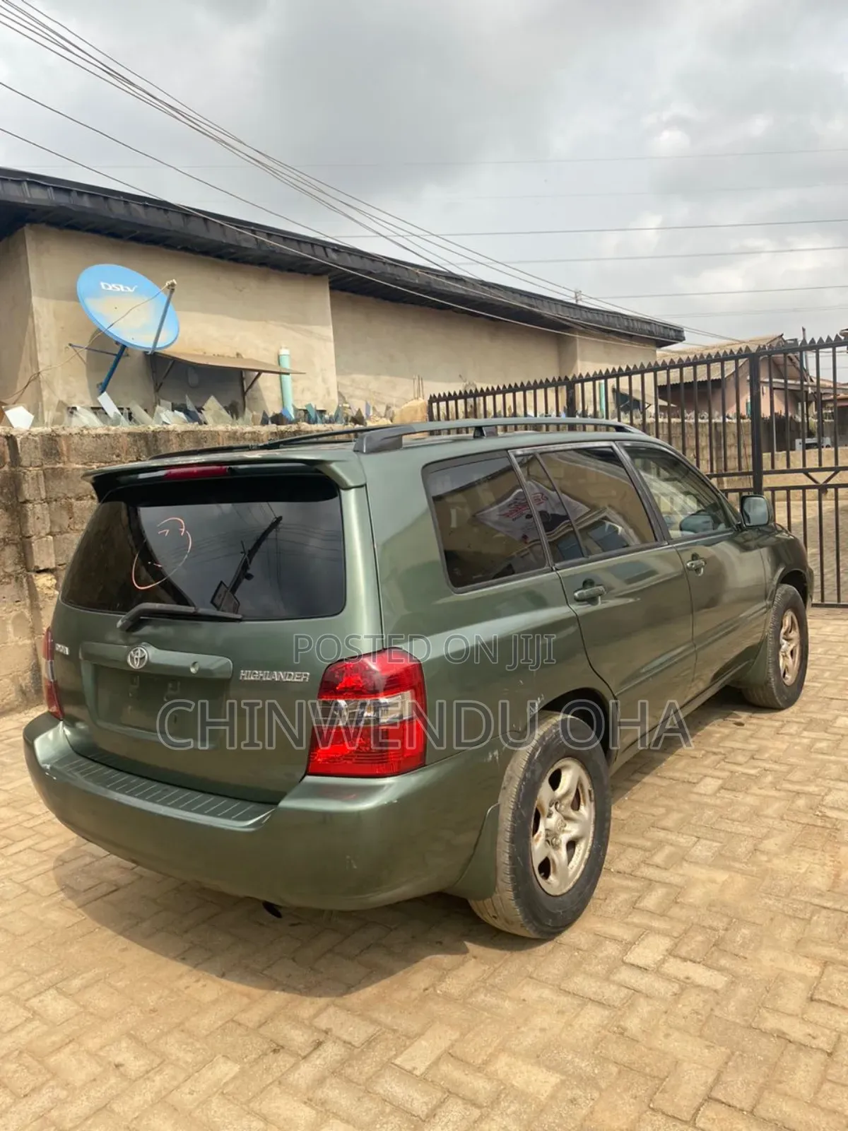 Toyota Highlander 2007 Green