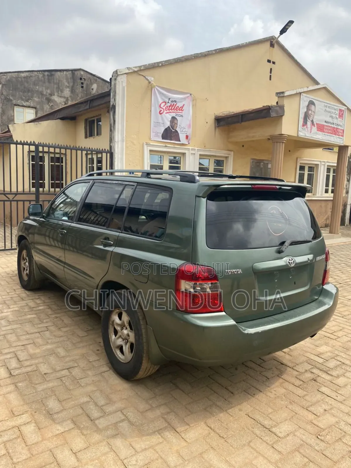 Toyota Highlander 2007 Green