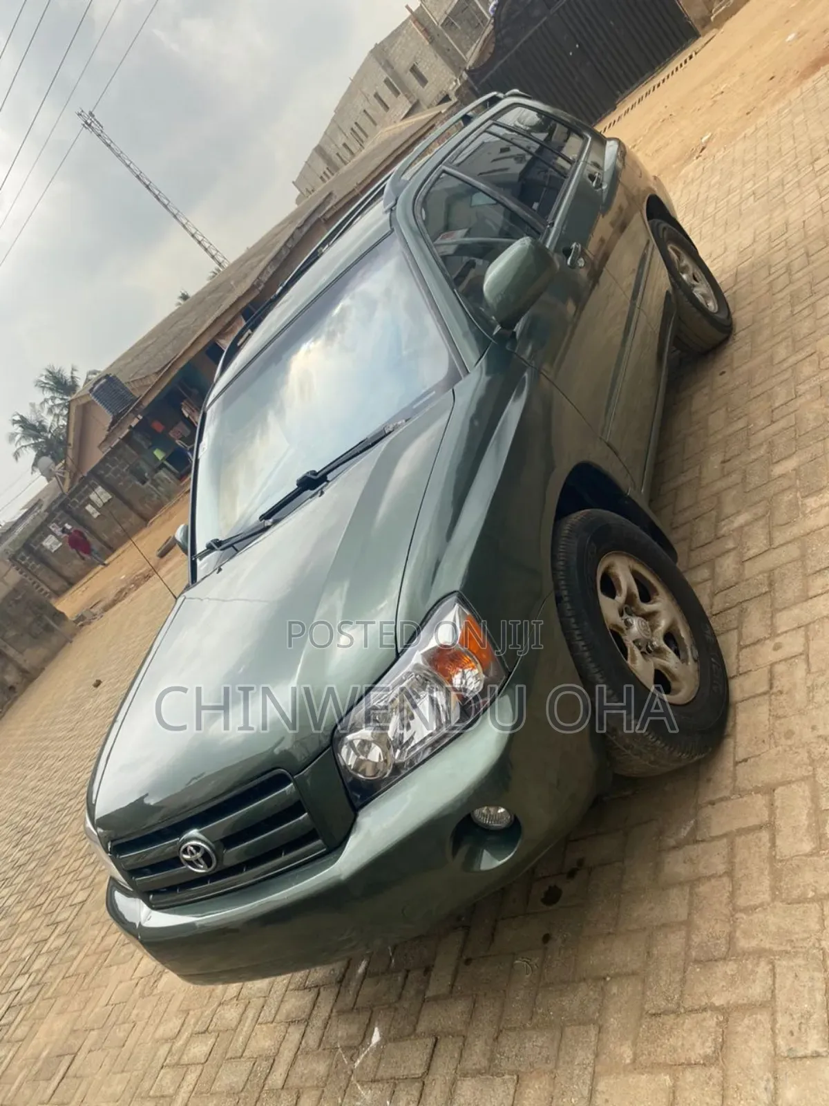 Toyota Highlander 2007 Green