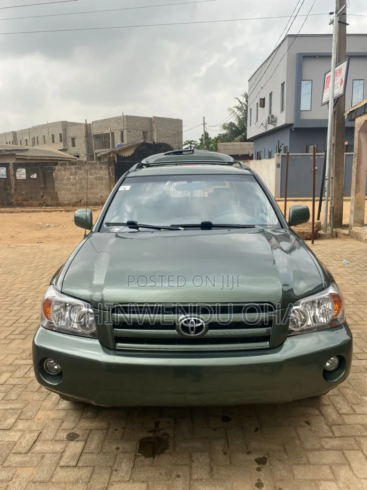 Toyota Highlander 2007 Green