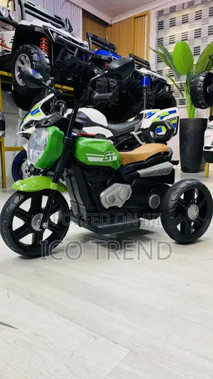 Green Powerbike for Kids Age 1-5