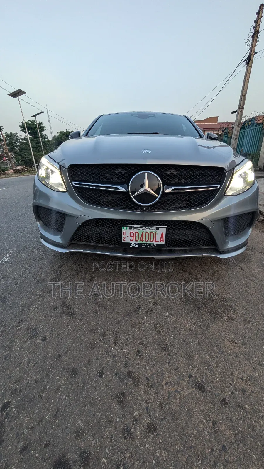 Mercedes-Benz GLE-Class 2016 Gray