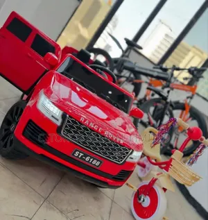 Range Rover and Tricycle