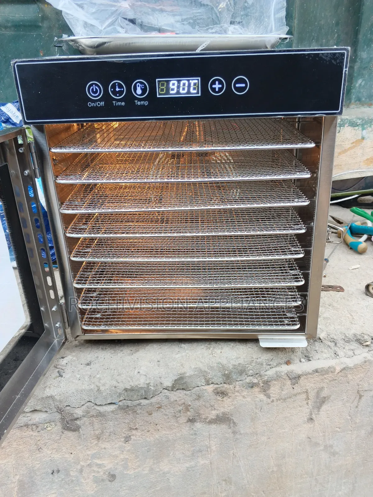 Stainless Steel 8 Tray Dehydrator