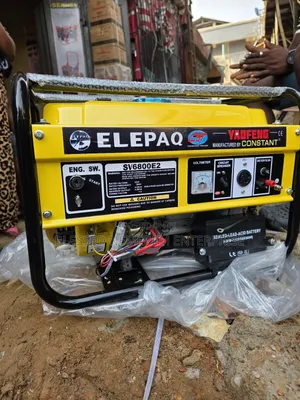 (4.5kva)Elepaq Constant Petrol Generator Model Sv6800e2 100%Copper Coi