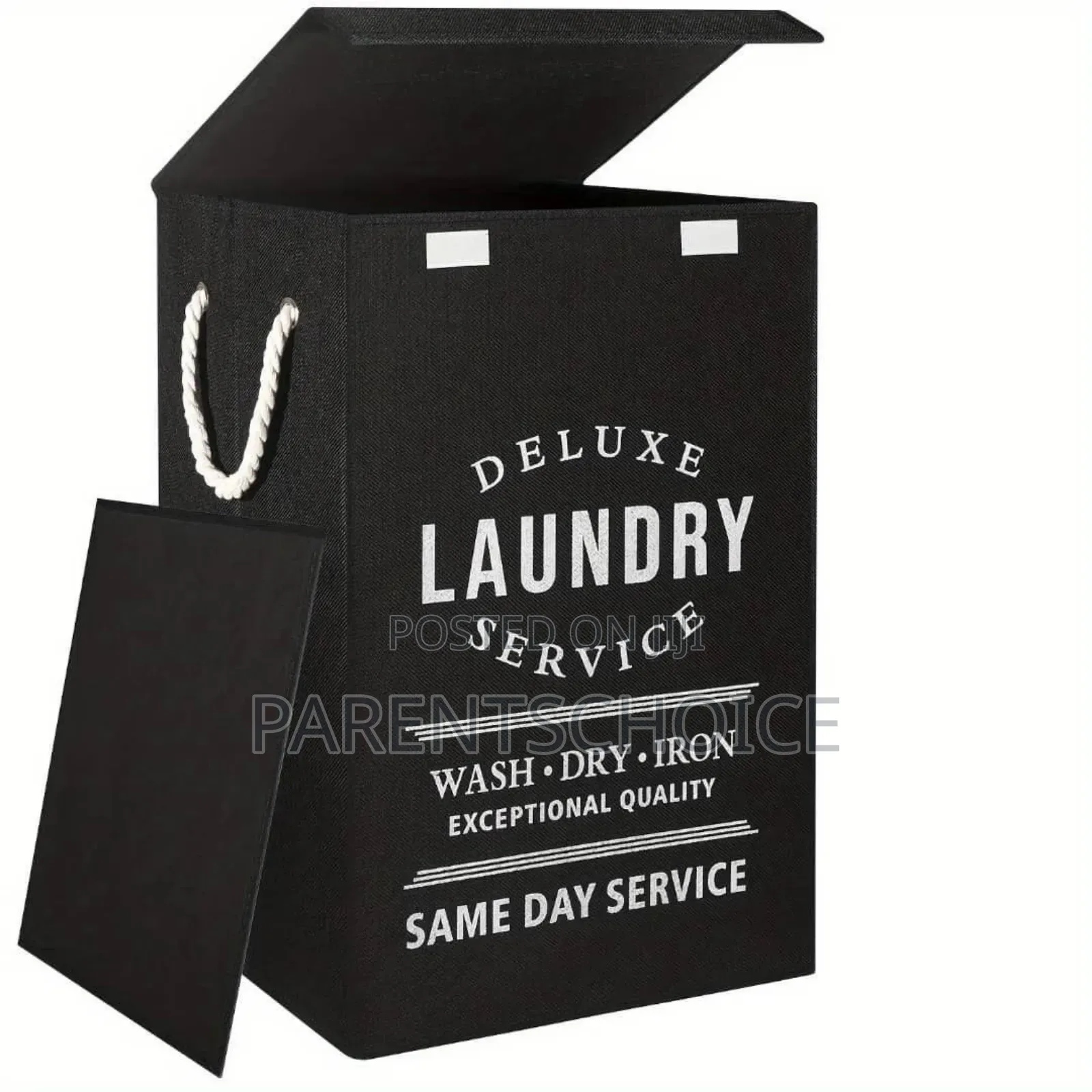 Durable Laundry Clothes Basket - 1pc