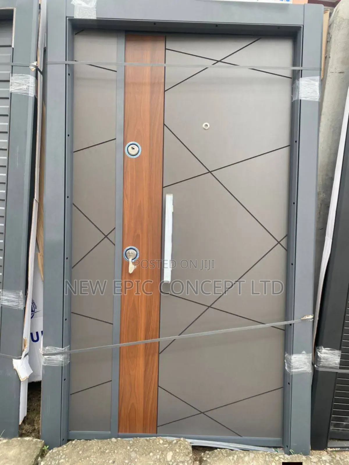 Special Security Entrance Double Leaf Door