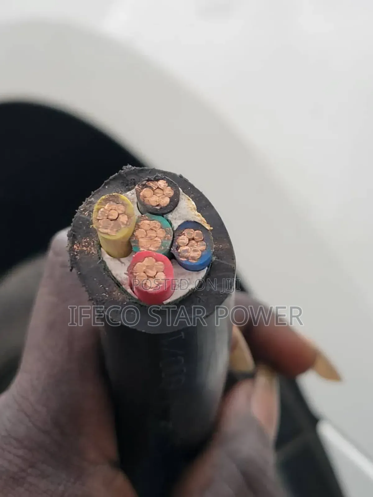 Industrial Cable 10mm 5core Armourd