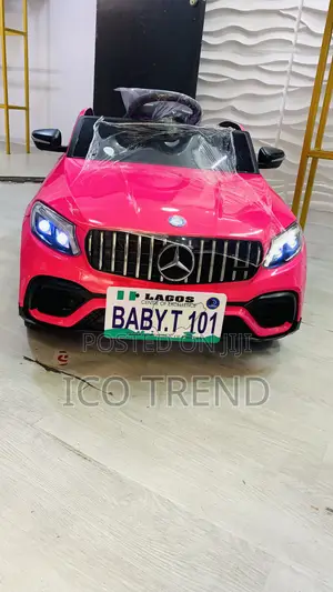 Pink Gle For Kids Age 1-6 With Remote Control And Bluetooth Speaker