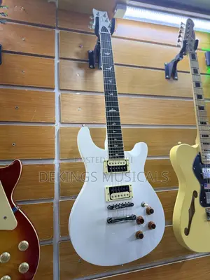 Professional Fender Electric Guitar - White Guitar