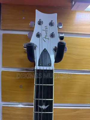 Professional Fender Electric Guitar - White Guitar