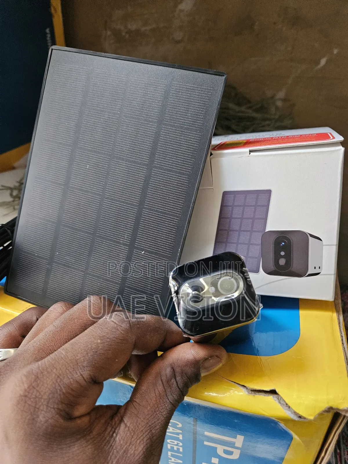 Ubox Indoor Solar Camera Hd