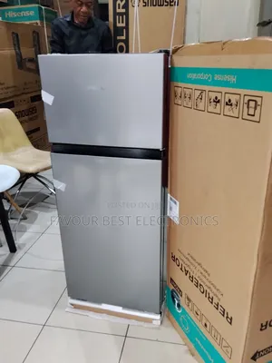 Brand New Hisense 124l Two Doors Refrigerator Super Cooling Warranty