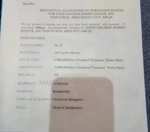 Estate Plot for Sale