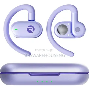 Raycon Fitness Open Ear Earbuds –40 Hours Battery Life (Purple)