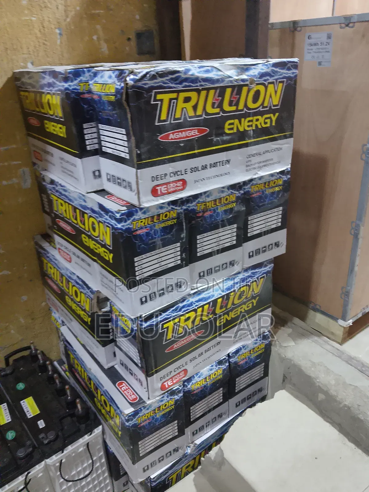 Solar  Battery Drycell 12v 200a