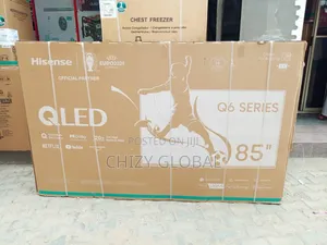 Hisense 85" Smart Led Tv With 2years Warranty and Safe Delivery