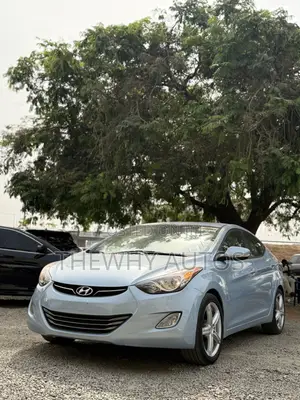 Hyundai Elantra Limited 2012 Blue