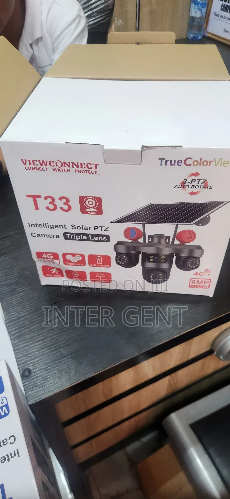 3 Lens Rotation Three Lens Solar Camera 4g With Three Lens Rotation T33 - Inter Gent ...