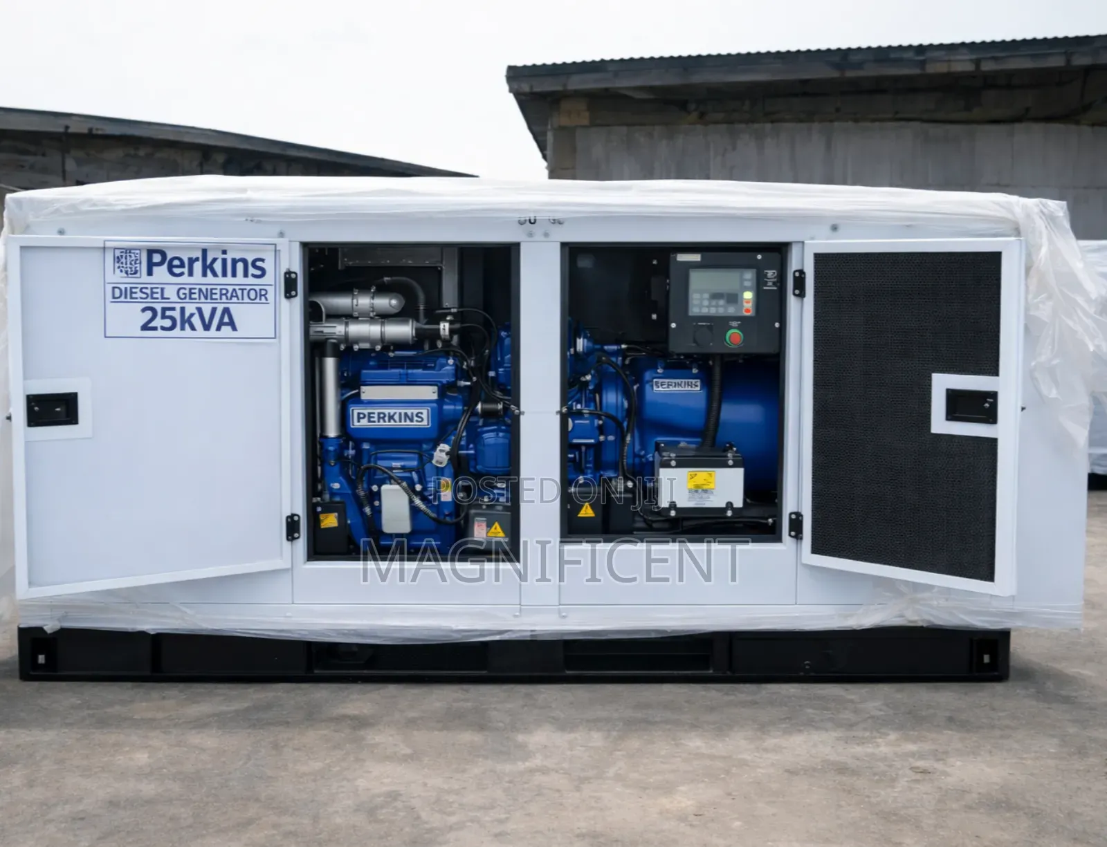 Original Perkins 25kva Silent Diesel Generator