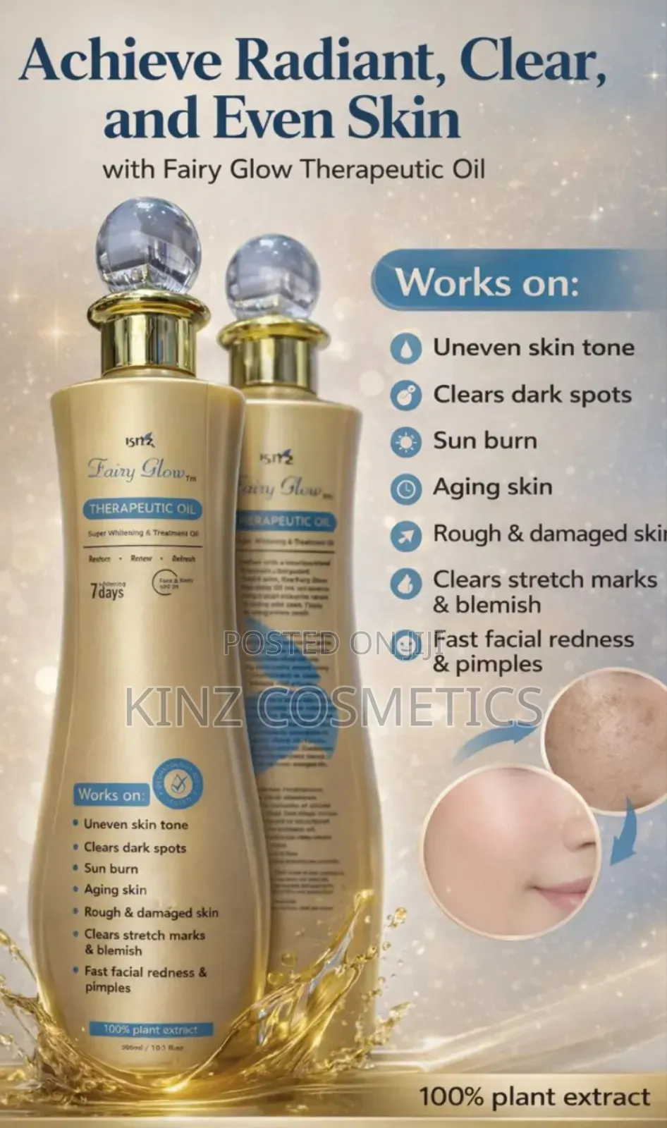 KNZ Fairy Glow Therapeutic Oil