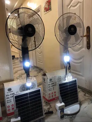 Solar Rechargeable Fan
