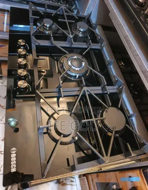 Original Bosch Inbuilt 5 Burners Cast Iron Gas Cooker Hob 60x90cm Etc.