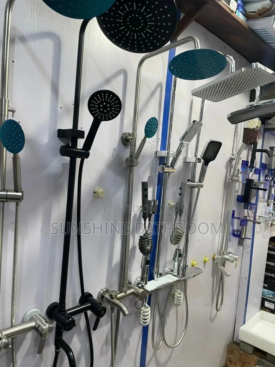 Black 304 Shower Sets