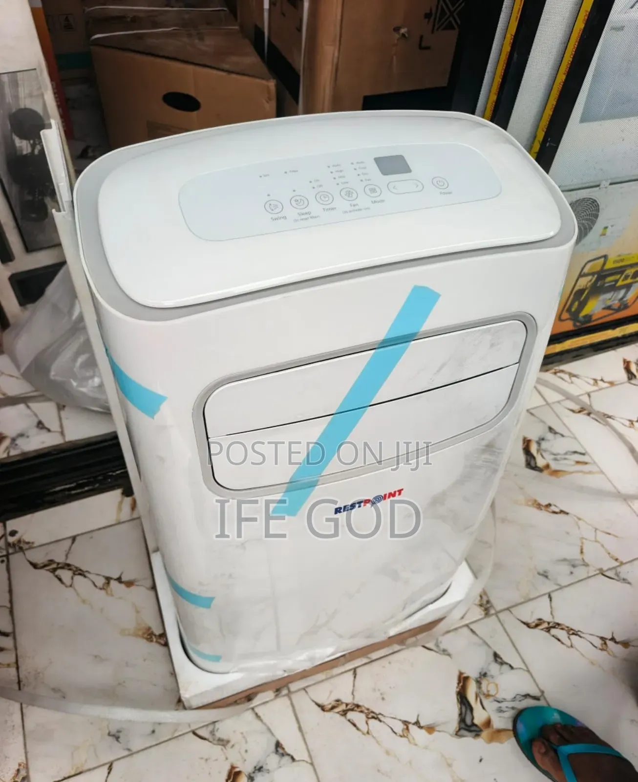 Original Restpoint 1.5 Hp Mobile Movable Air Conditioner With Remote